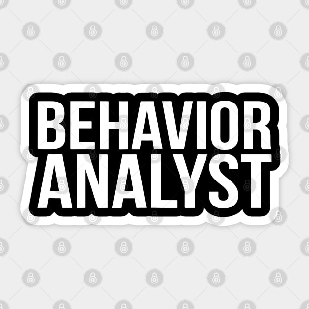 Behavior Analyst Sticker by LEGO